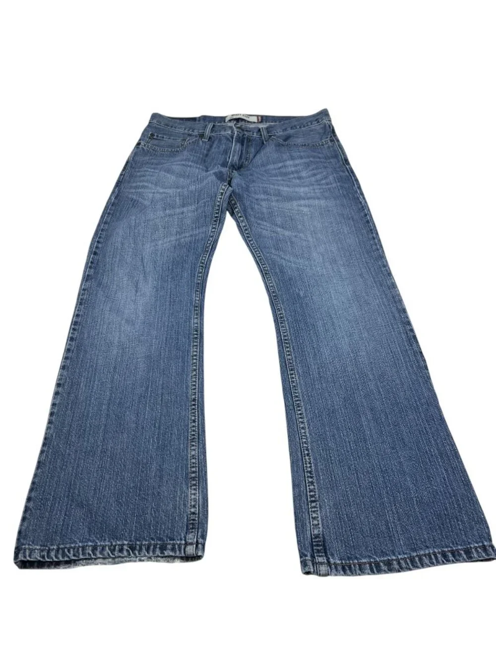 Y2K Levis 527 Mens Blue Denim Bootcut Jeans Size 32x30 Medium Wash Skater